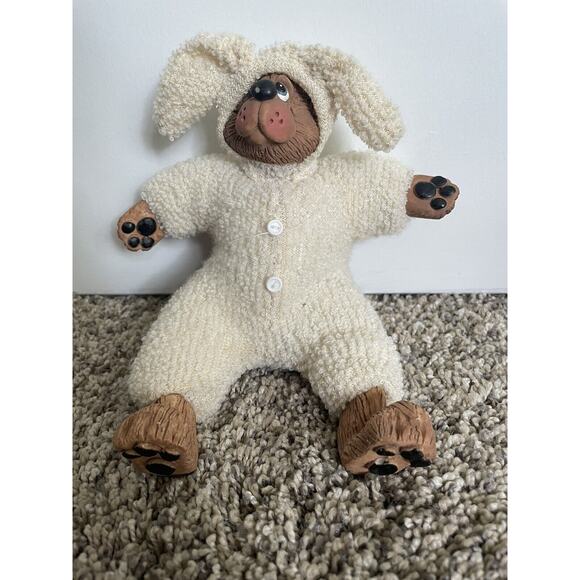 Vintage Russ Berrie Kathleen Kelly Critter Factory Sheep Costume - Picture 1 of 5